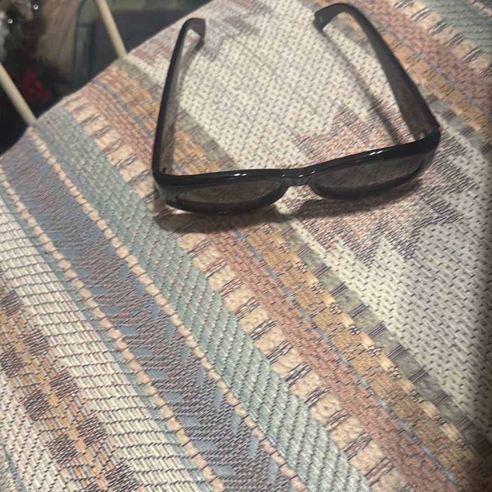 Versace Black Sunglasses with silver Medusa Detail
